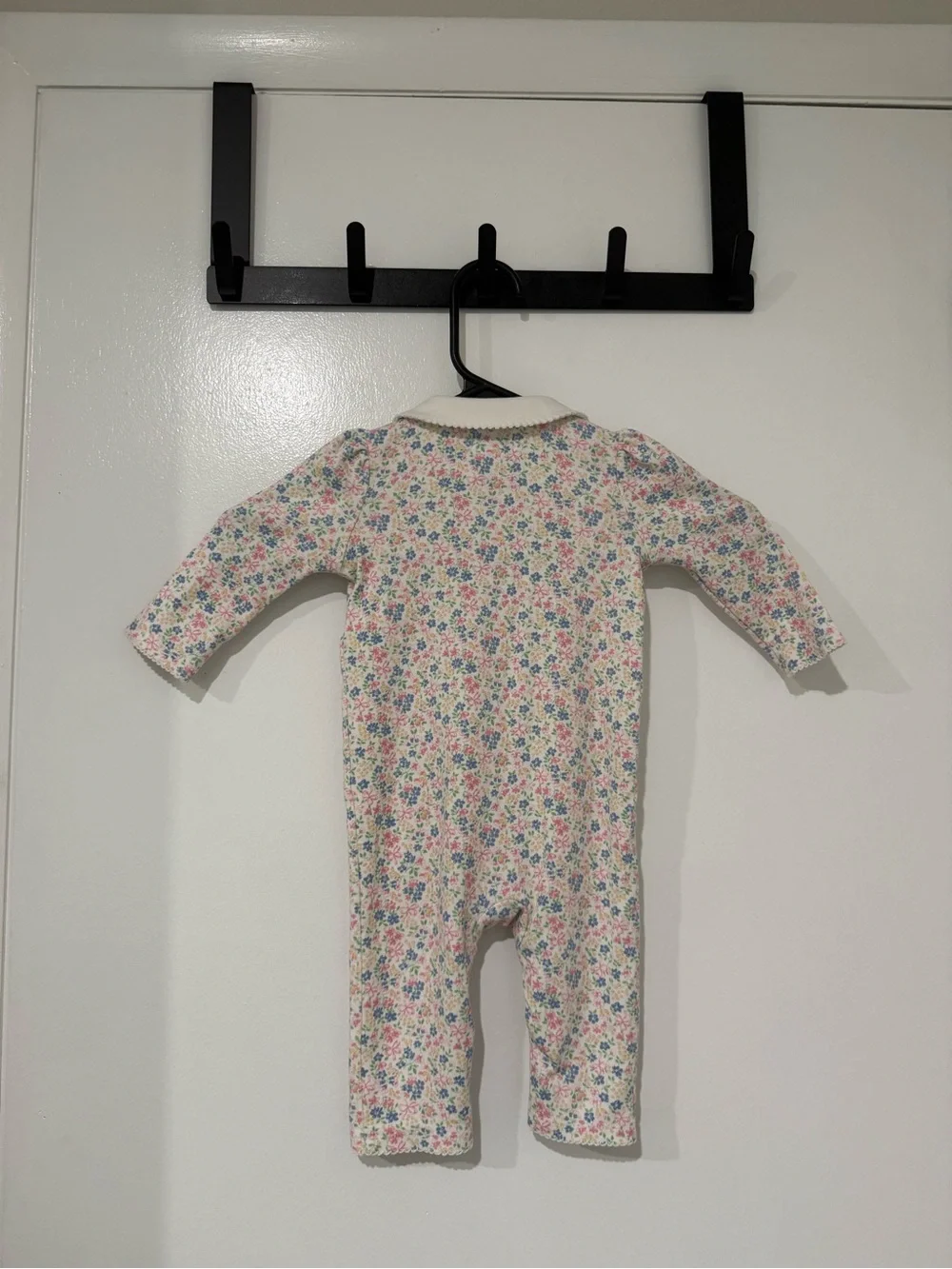 Ralph Lauren Baby Girl Floral-Print Cotton Coverall